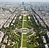 El Campo de Marte visto desde la Torre Eiffel.