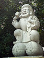 Posąg Daikoku, boga m.in. dobrych zbiorów i małżeństwa