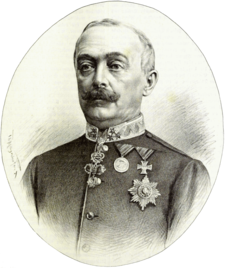 Císařský nejvyšší hofmistr a c.k. generál jízdy Konstantin princ Hohenlohe-Schillingsfürst (1893)