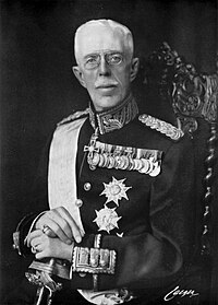 Koning Gustaf V, 1938.