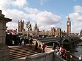 Houses of Parliament, seen from the other side of the River Thames