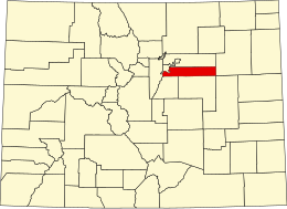 Contea di Arapahoe – Mappa