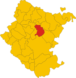 Subbiano – Mappa
