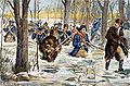 Image 11Clark's march to Vincennes, by F. C. Yohn (from History of Indiana)