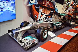 Mercedes F1 W03 (Michael-Schumacher-Ausstellung der DVAG in Marburg)