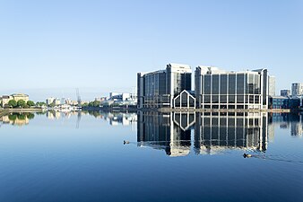 Millwall Outer Dock west to north-west