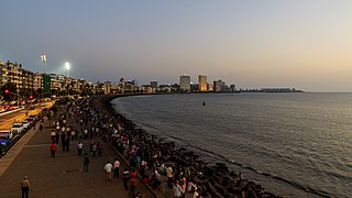 Marine Drive at evening