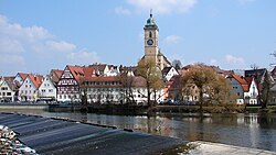 Skyline of Nürtingen