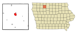 Emmetsburg – Mappa