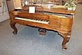 Parlor Grand piano inside museum
