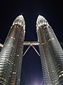 Petronas Twin Towers at night (2018)