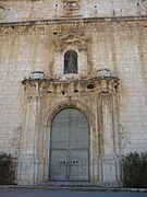 Portada de l'església de l'Assumpció.