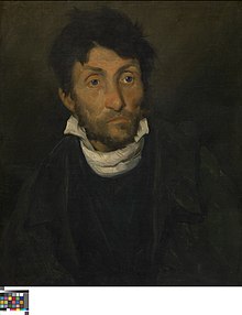 Ritratto di un cleptomane di Théodore Géricault, 1820.