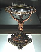 Onyx saltcellar / Salero de ónice