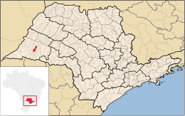 Álvares Machado – Mappa