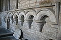 A six-seater sedilia of c1200 in the Priory church of Deeping St James, Lincolnshire