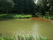 Zusammenfluss von Großer und Kleiner Spree bei Spreewitz