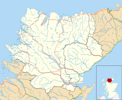 Farr is located in Sutherland