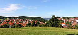 View across Meßstetten