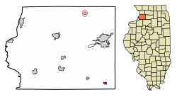 موقعیت دیر گروو، ایلینوی در نقشه