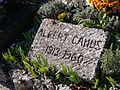 Grabstein/Tombstone/Pierre tombale - Albert Camus - Lourmarin, Frankreich/France