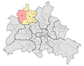 Deutsch: Wahlkreis Reinickendorf 3 für die Wahlen zum Abgeordnetenhaus von Berlin. Stand 2006