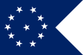 Admiral Flag of the Confederate States of America