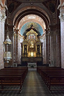 Interior de la catedral de San José de Gualeguaychú