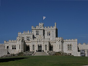 Le château d'Hardelot.