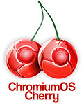 ChromiumOS Cherry（櫻桃）的標誌。