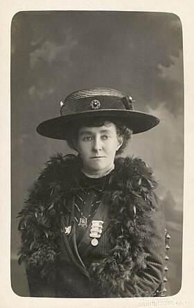 Portrait d'Emily Davison.