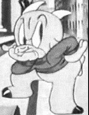 Gabby Goat dans Get Rich Quick Porky, août 1937.