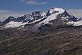 Il versante ovest del Gran Paradiso.