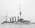 A Drake osztályú HMS Good Hope brit páncélos cirkáló.