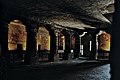 Ajanta, vihara 1. Les cellules.