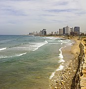 Coast of Tel Aviv from Jaffa
