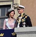 King Carl XVI Gustaf with his Collar.