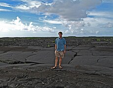 Lava fields on Savaiʻi, 2009