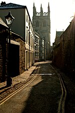 Magpie Lane à Oxford, autrefois appelée Gropecunt Lane.