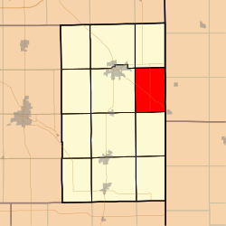 Location within Adams County