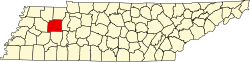 Koartn vo Carroll County innahoib vo Tennessee