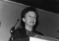 Margrith Bigler-Eggenberger op 11 juni 1994 (Foto: Regina Kühne) overleden op 5 september 2022