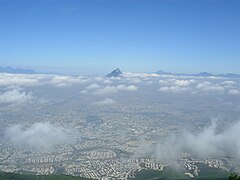 Monterrey desde el Cerro de la Silla.