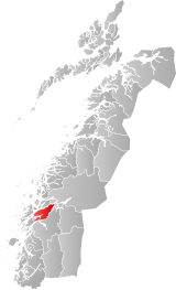 Leirfjord within Nordland