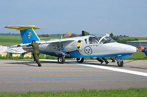 スウェーデン空軍 サーブ 105 （2004年、Payerneにて）