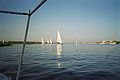 Sailing on the Nile at Luxor.