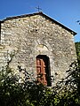 Saint Stephan church in the abandoned village of Parmigno