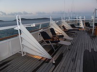 deck 4 (bow) — deckchairs