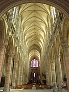 Nave de la catedral Saint-Gervais-et-Saint-Protais de Soissons