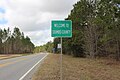 Toombs County border, GA 56 WB